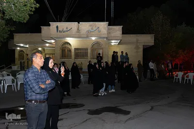 آیین استقبال از پیکر شهدای تازه‌تفحص‌شده در سیمای مرکز اصفهان