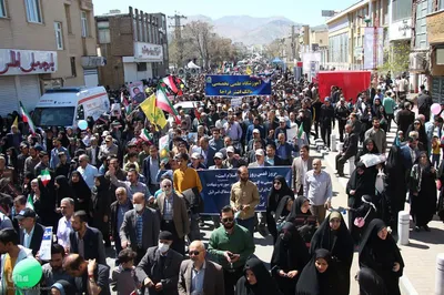 حضور گسترده اراکی‌ها در راهپیمایی روز قدس