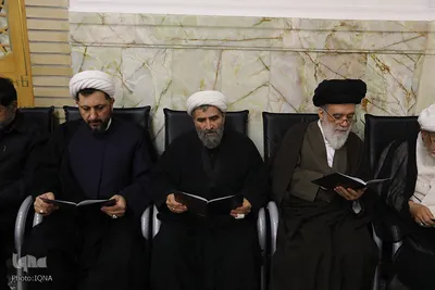 مراسم گرامیداشت رهبر شهید از سوی آیت‌الله مکارم شیرازی
