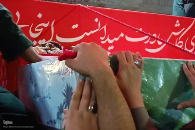 استقبال از کاروان اهالی بهشت در کاشان