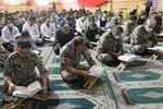 محفل انس با قرآن در مرکز آموزش پدافند هوایی سمنان