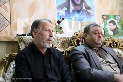 دیدار با خانواده شهید قرآنی مدافع حرم مهدی عزیزی