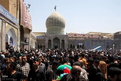 مراسم آیینی جاماندگان اربعین حسینی۲