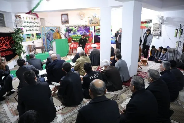 بالصور...العتبة الحسينية تنظم محفلاً قرآنياً في 