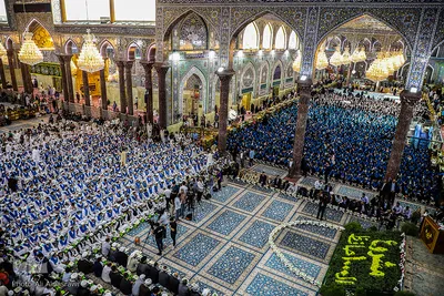 جشن هزار حافظ دارالقرآن حرم امام حسین (ع)