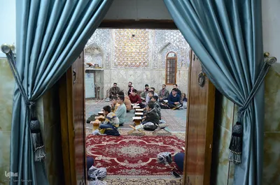محفل انس با قرآن کریم در امامزاده حضرت سیدحمزه(ع) تبریز