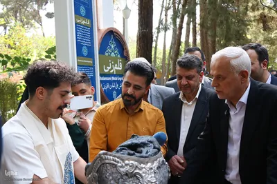 آیین بهره‌برداری از «گذر صنایع دستی» در اصفهان