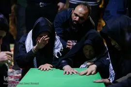 وداع با دو شهید مدافع حرم تیپ فاطمیون