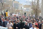 حماسه‌آفرینی ملایری‌ها در روز قدس