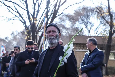 تشییع پیکر مطهر پنج شهید گمنام در تبریز‎