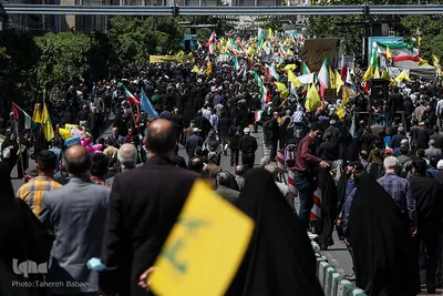 راهپیمایی روز قدس در تهران