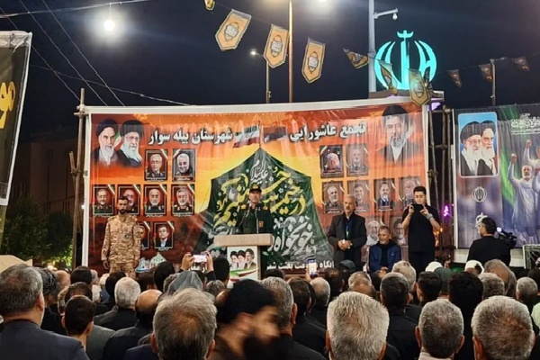 عزاداران حسینی شهرستان مرزی بیله‌سوار