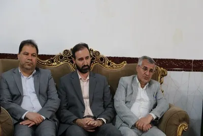 دیدار خانواده شهید سرافراز وطن، «مهدی بازگیر» رفت