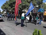 عزاداری مردم اهر در سوگ شهادت امام رضا(ع)