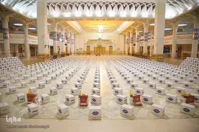 همدلی و احسان در شب ولادت کریم اهل بیت
