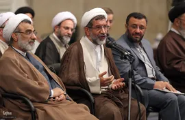 دیدار دست‌اندرکاران کنگره علامه طباطبایی با رهبر معظم انقلاب