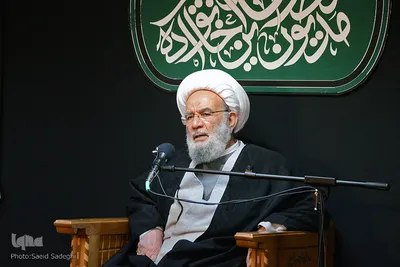 مراسم عزاداری شهادت حضرت فاطمه (س) در بیت امام جمعه تبریز