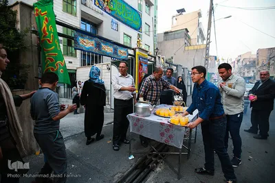 آذین‎بندی و جشن شب نیمه شعبان
