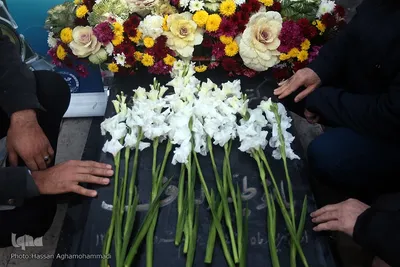 ادای احترام جهادگران به مقام دکتر کاظمی آشتیانی