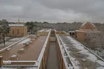 آشتی اصفهان با برف