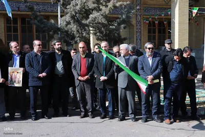 تجمع دانشگاهیان دانشگاه تبریز در محکومیت اقدام اتحادیه اروپا علیه سپاه پاسداران انقلاب اسلامی