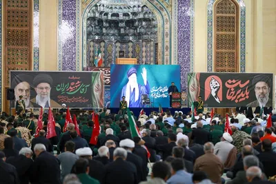 مراسم بزرگداشت امام شهید امت در مصلای تبریز