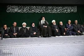 دومین شب عزاداری حضرت اباعبدالله الحسین (ع) در حسینیه امام‌خمینی(ره)