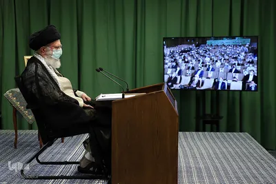 دیدار جمعی از دانشجویان با رهبر انقلاب