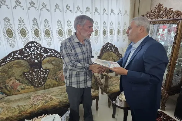 دیدار مدیرکل بنیاد شهید آذربایجان شرقی با آزادگان