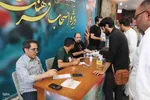 حضور هنرمندان پای صندوق‌های رأی‎