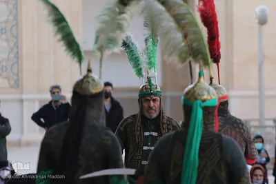تعزیه خوانی در اولین همایش ملی «سیمای حضرت شاهچراغ(ع) در تعزیه»‎‎