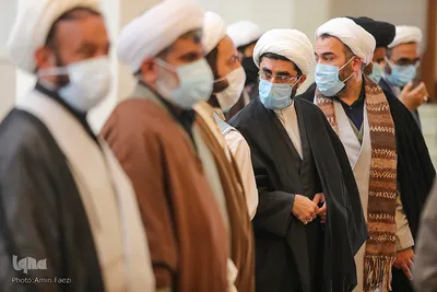 مراسم ارتحال آیت الله مصباح یزدی در شیراز