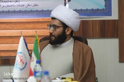 حجت‌الاسلام سعید حسنی، مؤلف کتاب جنین شناسی فقهی/عکاس: زهرا بهرامی