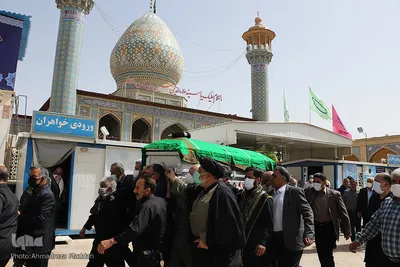 تشییع پیکر آیت‌ الله «سید محمد فقیه» در شیراز‎‎