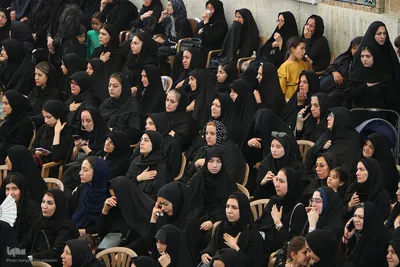 عزاداری ظهر تاسوعا زیر خیمه چندصدساله هارونیه اصفهان