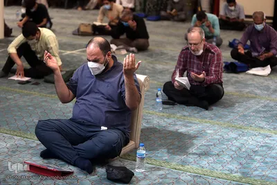 مراسم معنوی قرائت دعای «عرفه» در دانشگاه تهران