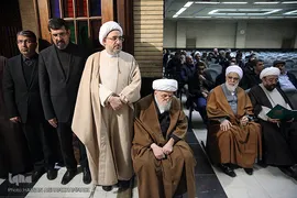 مراسم بزرگداشت سومین روز ارتحال مرحوم آیت‌الله واعظ‌زاده خراسانی