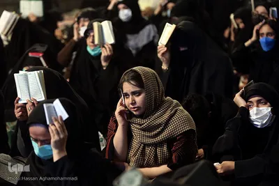مراسم پرفیض احیای شب بیست و یکم ماه مبارک رمضان در مسجد دانشگاه تهران