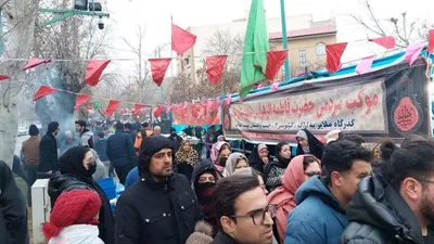 جشن بزرگ یک کیلومتری به مناسبت نیمه شعبان در ملایر‎