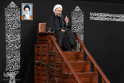 مراسم عزاداری اربعین حسینی با حضور هیئت‌های دانشجویی در حسینیه امام خمینی(ره)