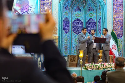 ششمین محفل انس با قرآن در آستان حضرت علی بن حمزه(ع)‌