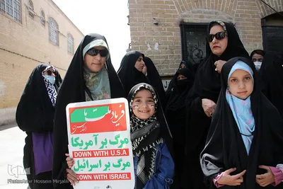 راهپیمایی روز جهانی قدس در یزد