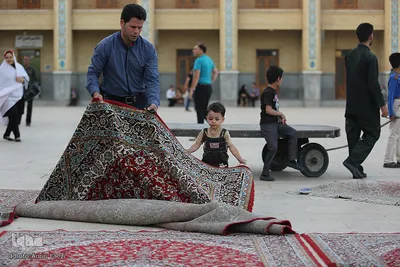 حضور کودکان در حرم شاهچراغ (ع)