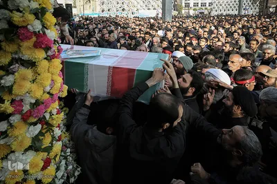 مراسم تشییع پیکر شهید محمد عبداللهی
