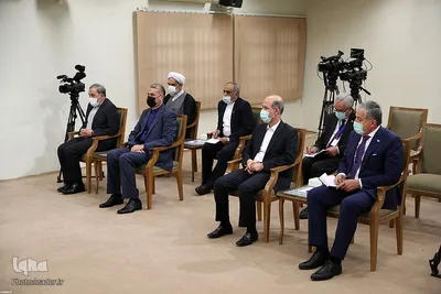 دیدار رئیس جمهور تاجیکستان و هیئت‌ همراه‌ با رهبر معظم انقلاب