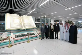 بدرقه نخستین گروه از زائران حج عمره در سال ۱۴۰۳