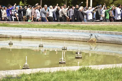 راهپیمایی نمازگزاران کرمانی علیه جنایات آل سعود