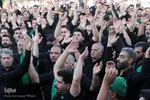 آیین نخل گردانی ظهر عاشورا در شاهدیه یزد