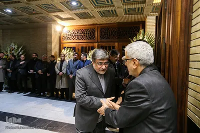 علی جنتی در مراسم بزرگداشت زنده یاد رضا مقدسی 