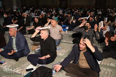 قرار بندگی؛ احیای شب ۲۳ رمضان در مسجد دانشگاه تبریز